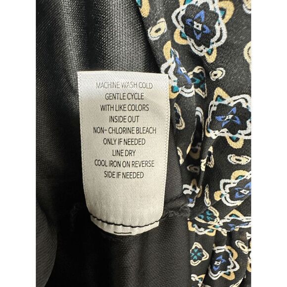 BCX Juniors' Women's Printed Smoked Shoulder Mini Dress - Black Combo XS - Picture 4 of 6